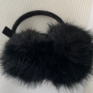 Black ear muffs